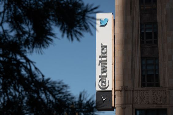 Twitter sign