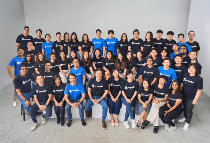 Real estate startup Propseller's team