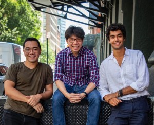 An image of the Mural co-founders Kevin Alvarez-Fung, Arthur Kam and Sinclair Toffa
