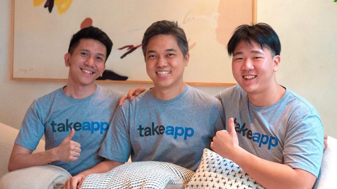 3 men on a couch