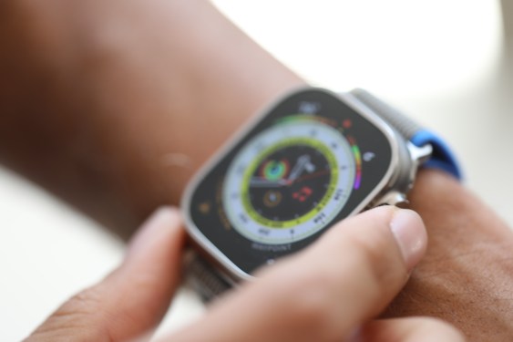 Apple Watch on a person's wrist
