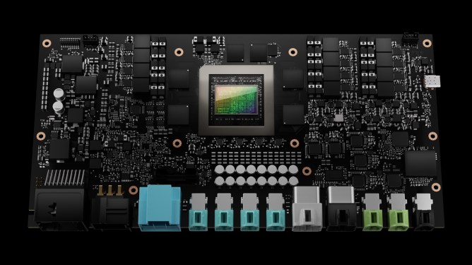Nvidia Drive Thor system on a chip
