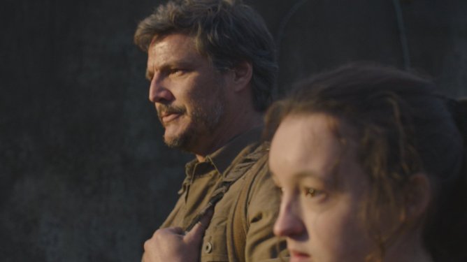 Scene from The Last of Us on HBO max
