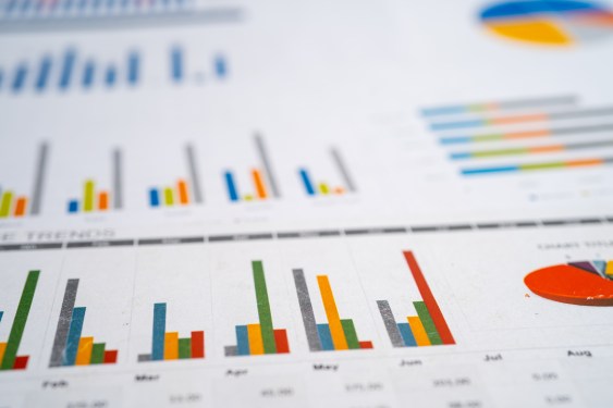 A spreadsheet