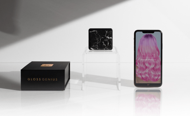 GlossGenius's fintech hardware product