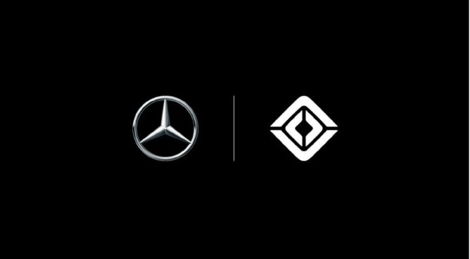 mercedes-rivian-van-logos