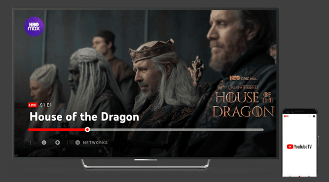 House of Dragon on YouTube TV