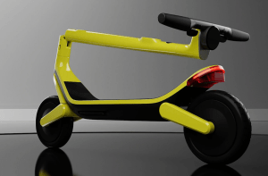 scooter, folded