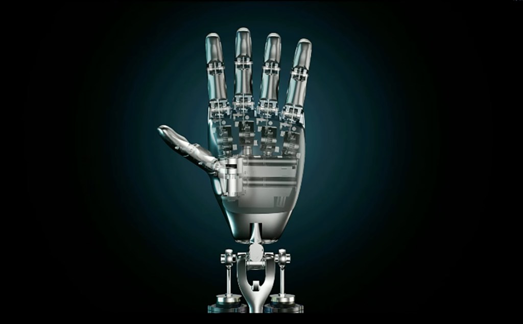 Tesla Optimus robot hand