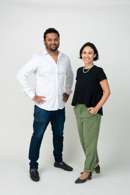 Square Peg Capital partners Tushar Roy and Piruze Sanbuncu