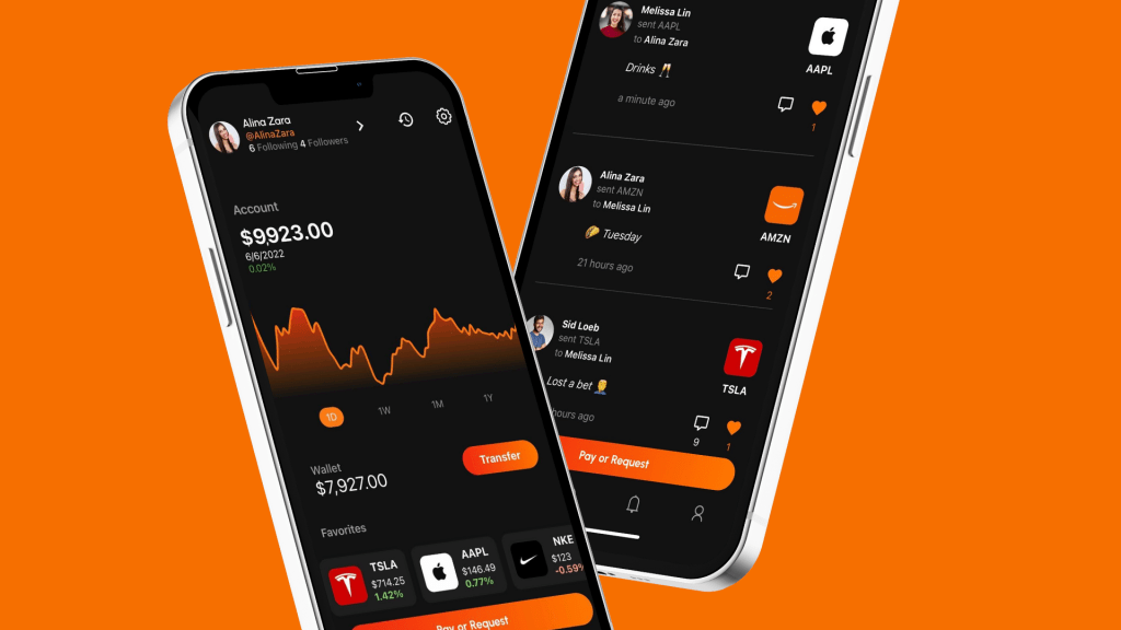 Staax's peer-to-peer stock payments platform