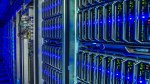 Data center racks pf servers
