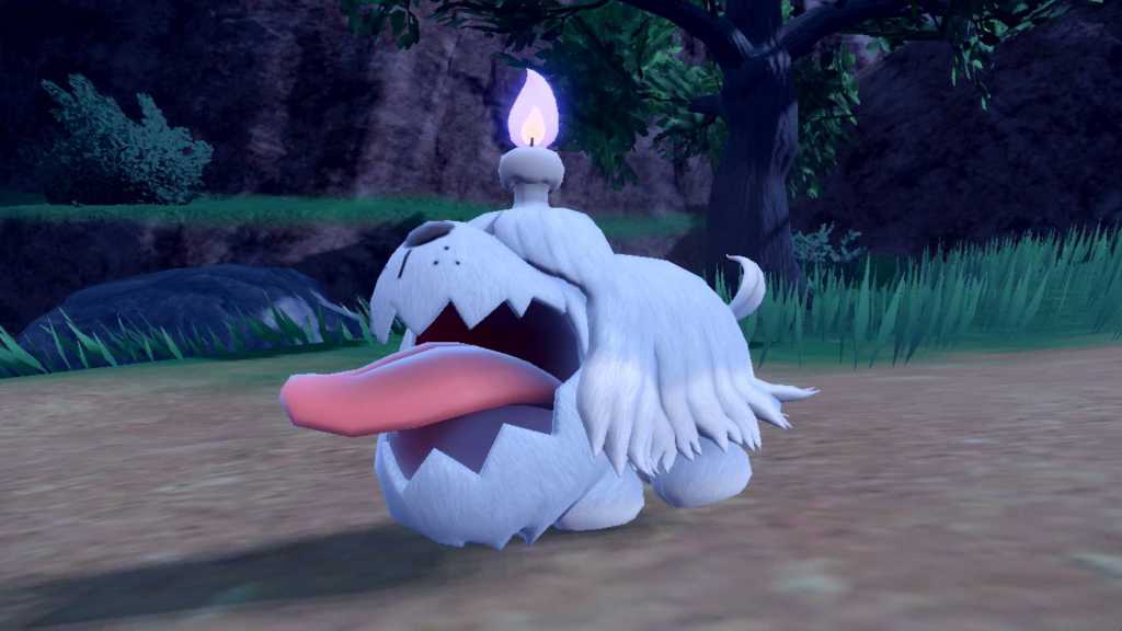 Greavard, a ghost dog Pokémon