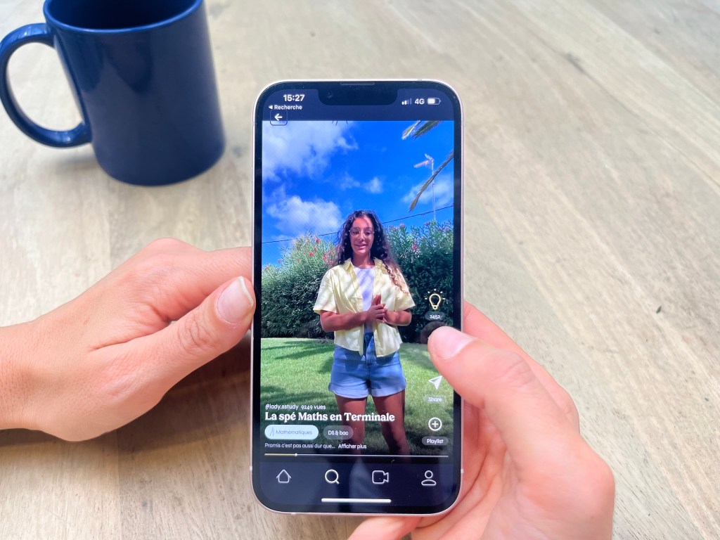smartphone showing Revyze app