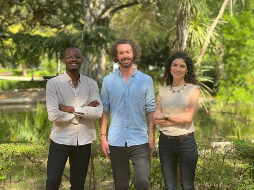 Satgana VC - Anil Maguru, Romain Diaz, Patrícia Silva