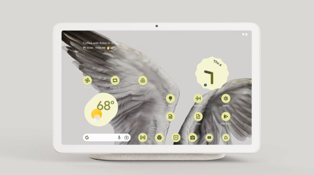 Google's new charging speaker dock