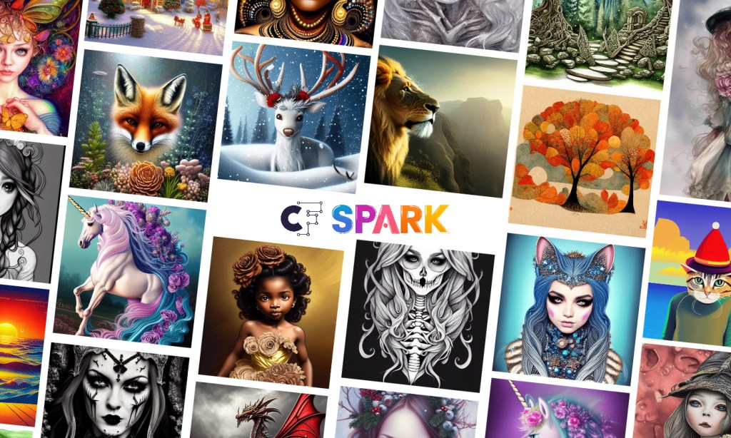 Images generated by Creative Fabrica Spark users