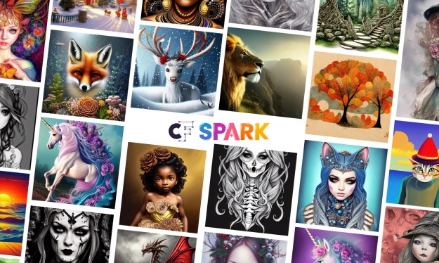 Images generated by Creative Fabrica Spark users