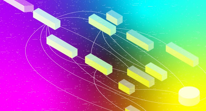 3d code map illustration. Image credits: Bryce Durbin / TechCrunch