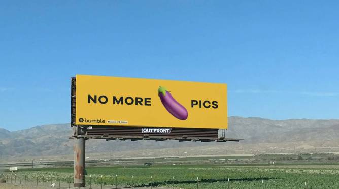 bumble billboard