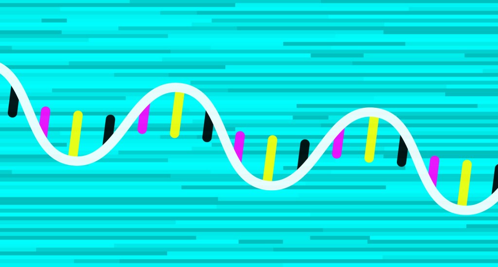 illustration of RNA strand