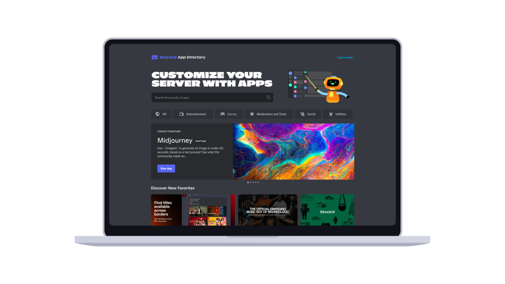 Discord app directory