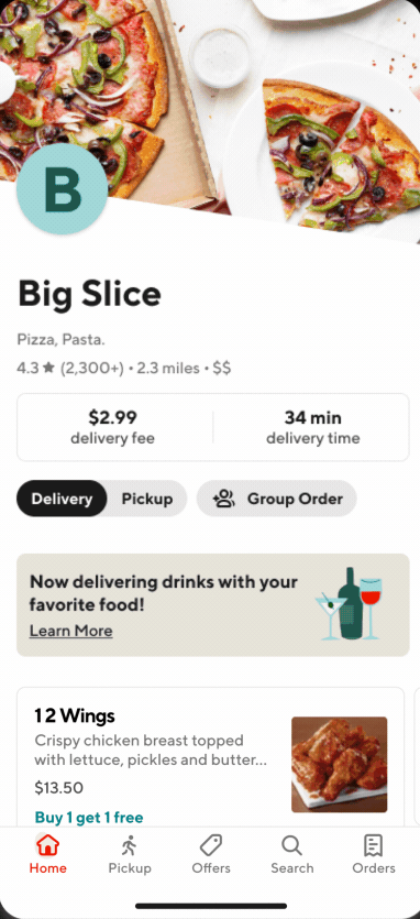 DoorDash alcohol deliveries