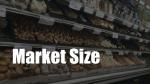 A mushroom display with the text MARKET SIZE overlaid