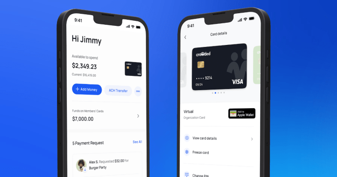Crowded nonprofit banking app