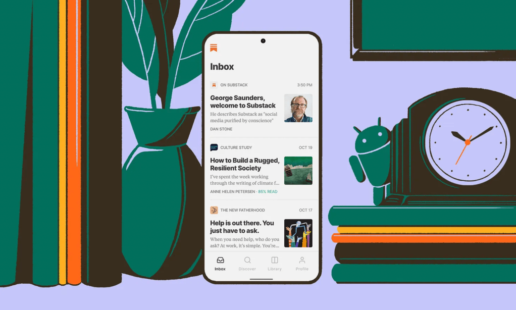Substack Android app