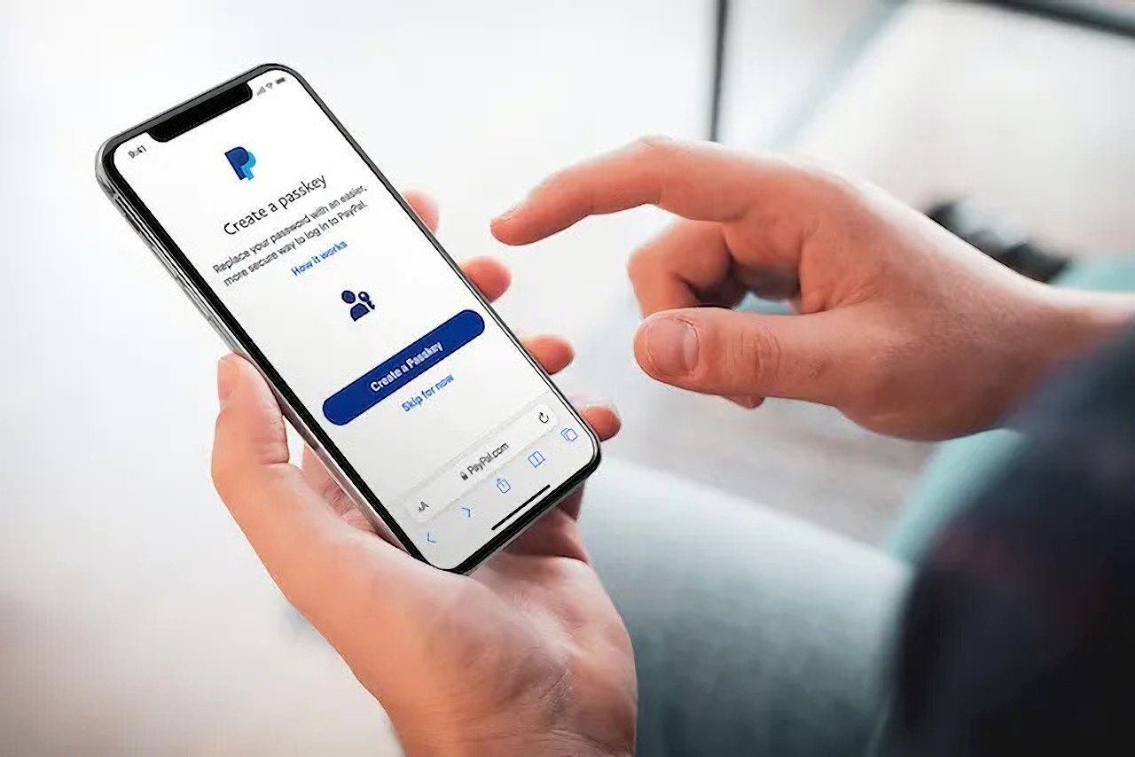 PayPal passkey