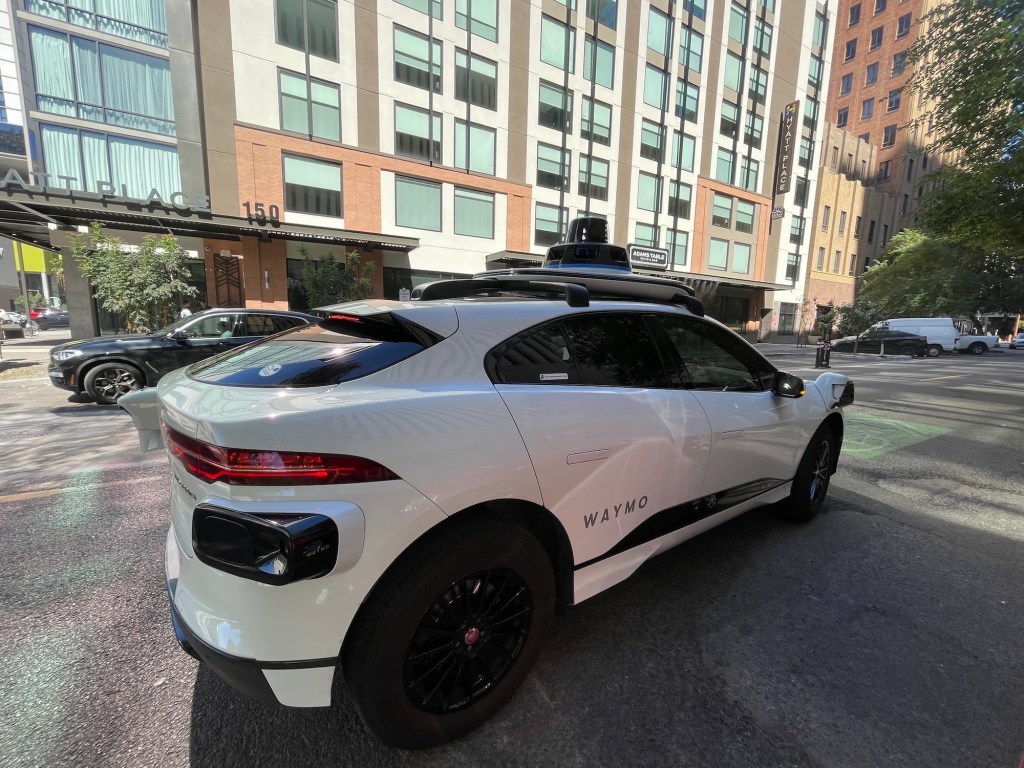 waymo jaguar i pace driverless