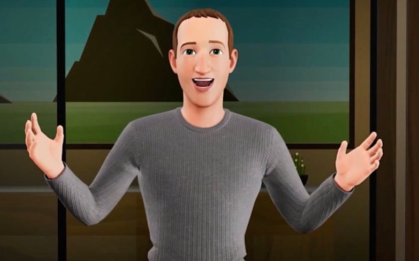 Mark Zuckerberg avatar from Meta Connect 2022