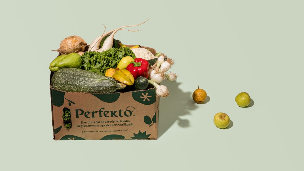 Perfekto imperfect produce subscription Mexico