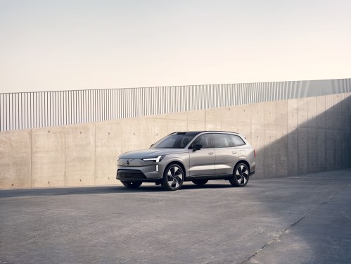 Volvo EX90 SUV, parked