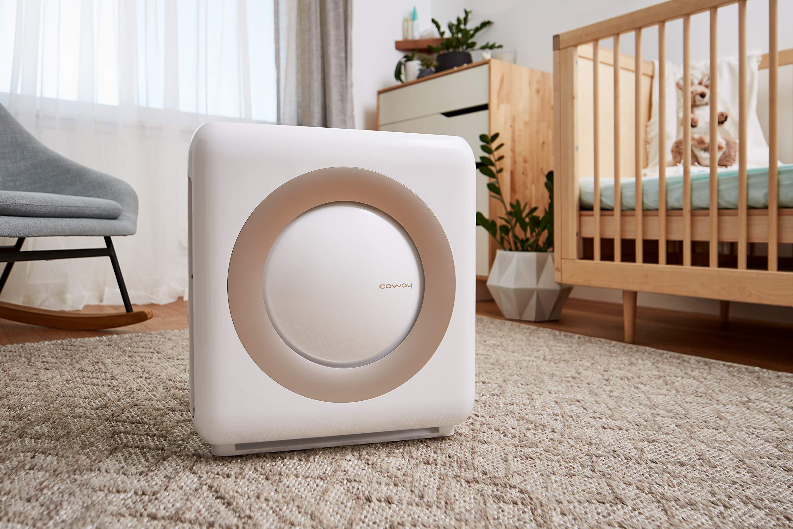 Coway Airmega AP-1512HH Mighty image in a baby's nursery