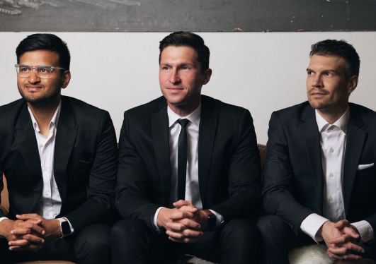 BoomPop co-founders, seated