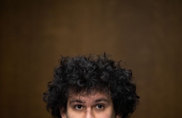 Samuel Bankman-Fried, founder and CEO of FTX, testifies during a Senate Committee on Agriculture, Nutrition and Forestry hearing about "Examining Digital Assets: Risks, Regulation, and Innovation," on Capitol Hill in Washington, DC, on February 9, 2022.