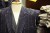 tailored suit in shop being designed