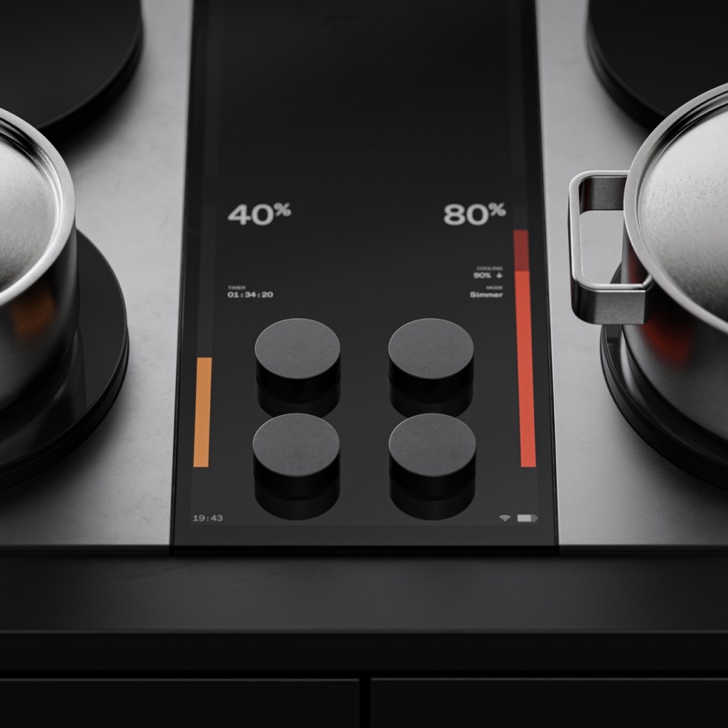 Impulse induction stovetop