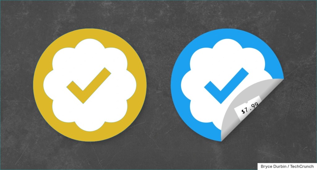 Multicoloured Twitter verification