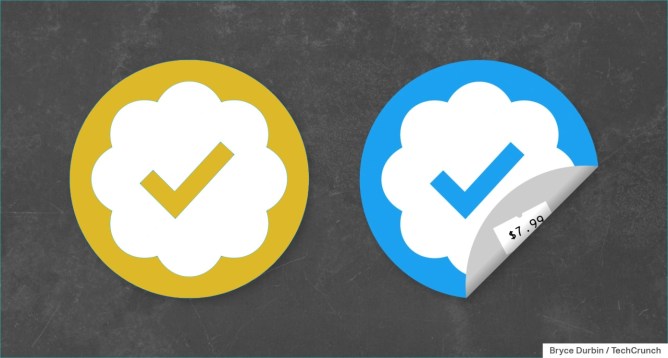Multicoloured Twitter verification