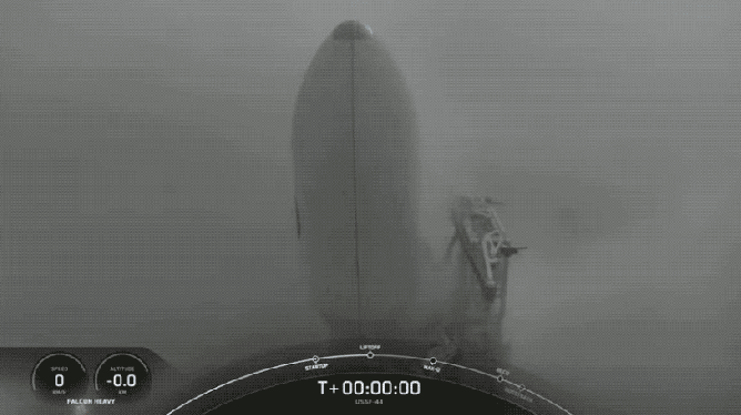 Falcon Heavy launch on November 1, 2022