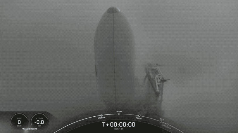 Falcon Heavy launch on November 1, 2022