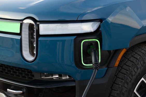 Rivian getting charged