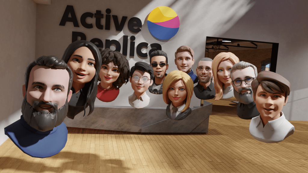 Active Replica floating heads