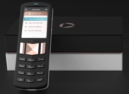 Foundation Password hardware wallet