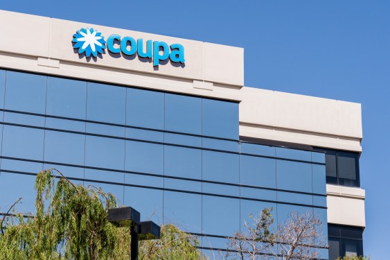 Coupa Software headquarters in San Mateo, CA.