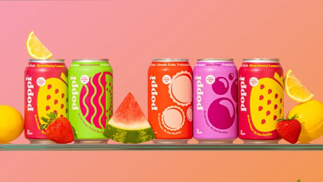 Poppi, functional beverage, prebiotic soda