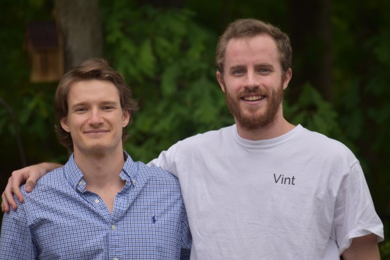 two men (Vint founders) standing